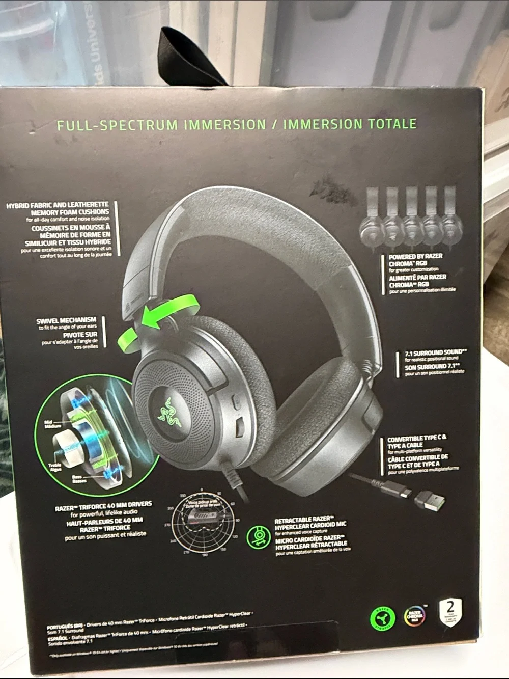 Razor comfortable wired